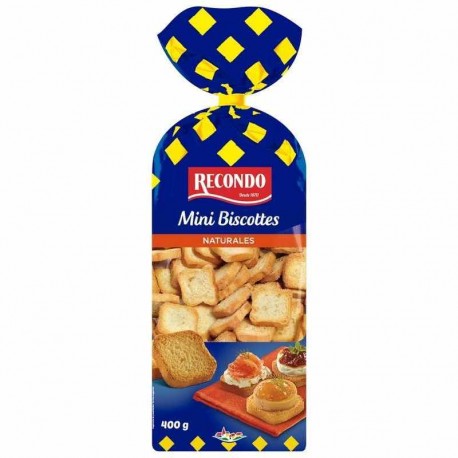 Minibiscote RECONDO 400 gr x 8 und