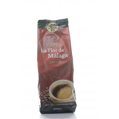 Cafe Grano Mezcla 80/20 La Flor de Malaga 1 KG