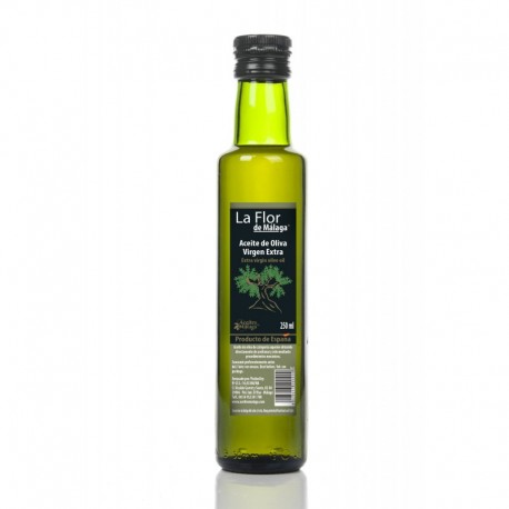Aceite La Flor de Malaga Cristal Redondo 250 ml