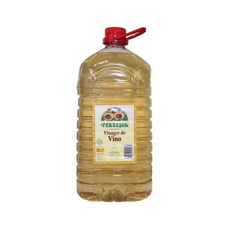 Vinagre de Vino Blanco Perezsol 5 L.