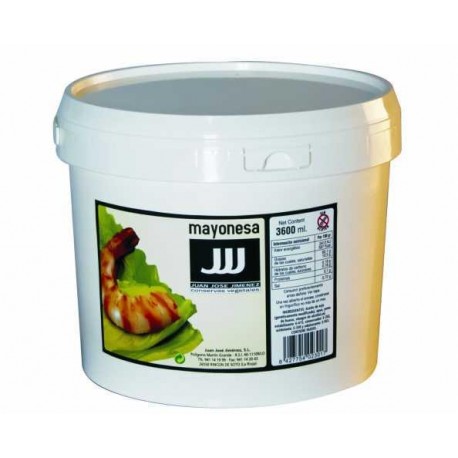 Mayonesa Cubo 3.600 ml JJJ