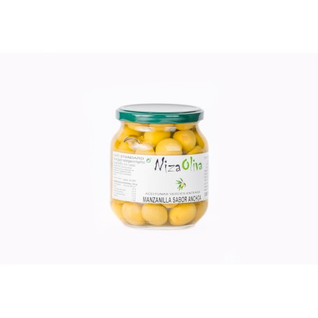 Aceituna Carolina Manzanilla 350 gr NIZA