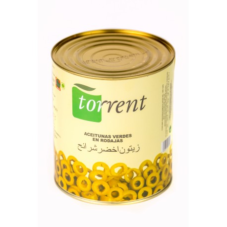 Aceitunas Verdes Rodajas 1.5 kg ZAMB