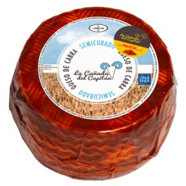 Queso Semicurado Pimenton Cañada Cap (14.30€/kg)