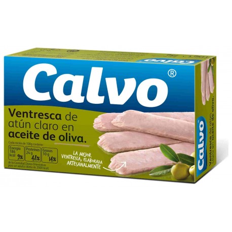 Ventresca Atun Claro A.O.V.E 115 gr CALVO