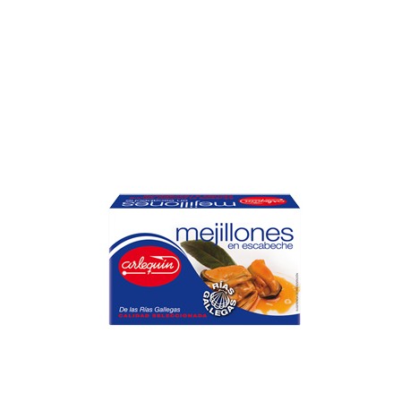 Mejillon R. Gallegas Escabeche (6-8p) Lata 120 gr